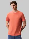 Calvin Klein SS SMOOTH CTTN SOLID, FDZ Turuncu Erkek T-Shirt