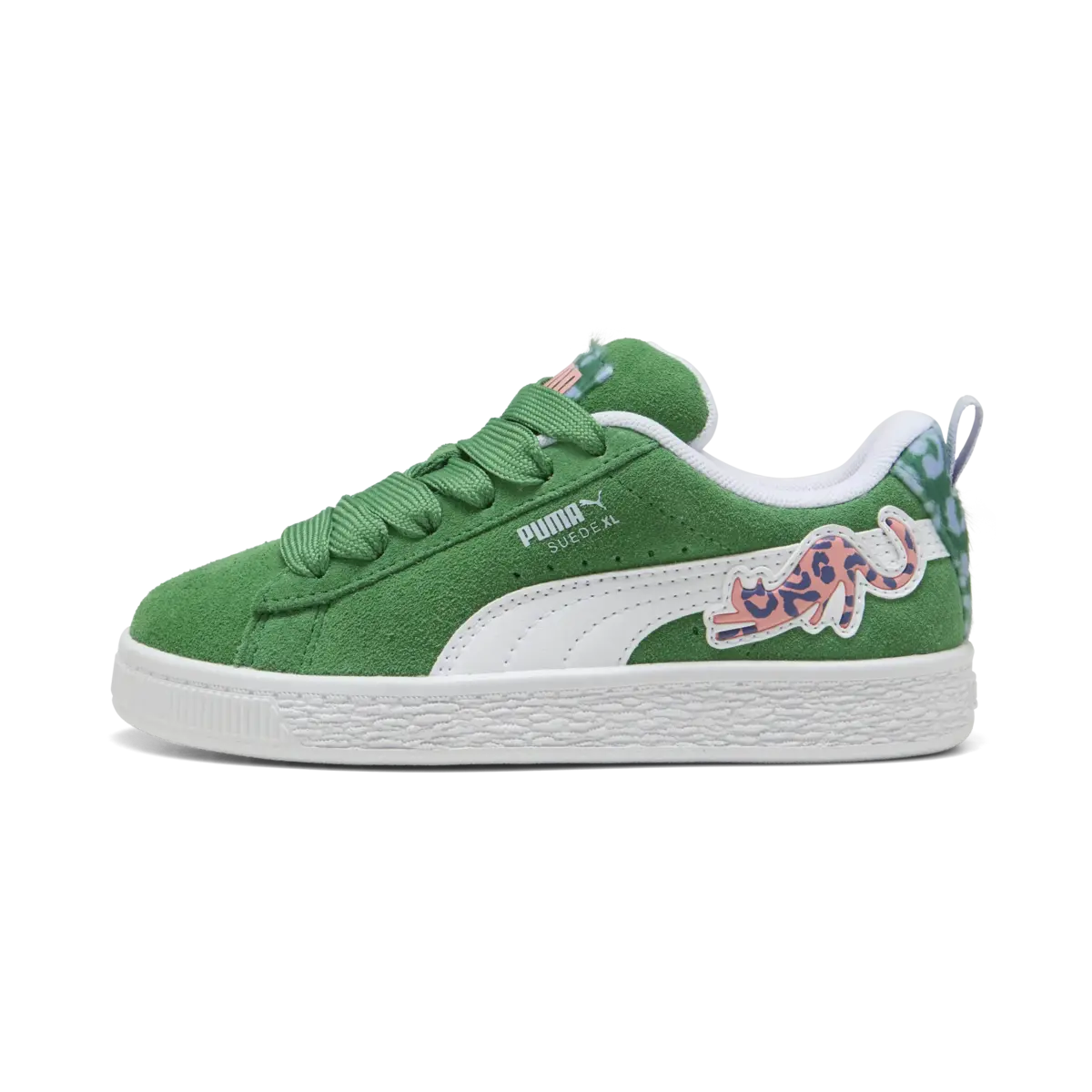 Puma Suede XL Cats Club PS Yeşil Çocuk Spor Ayakkabı