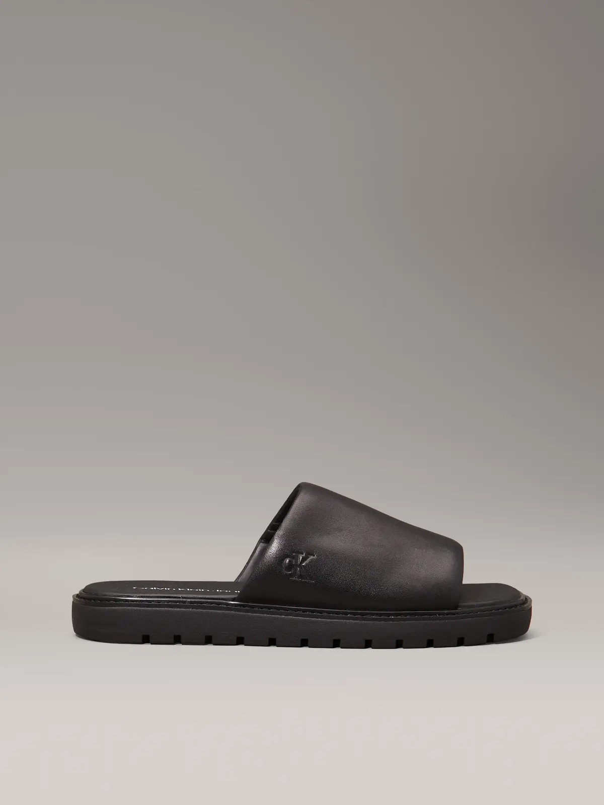 Calvin Klein SQ MOLDED SANDAL SLI, 0GJ Siyah Erkek Terlik