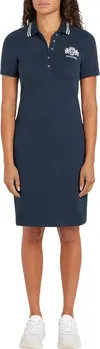 Tommy Hilfiger VARSITY GRAPHIC POLO, C1G Lacivert Kadın Elbise-Etek