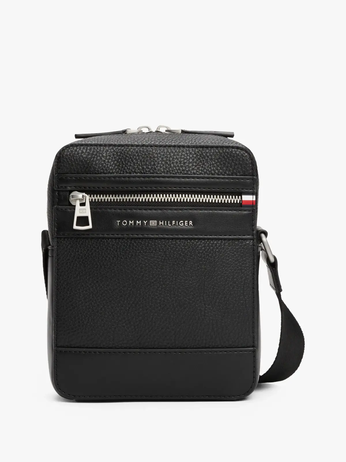 Tommy Hilfiger TH CENTRAL MINI REPO, BDS Siyah Erkek Çanta & Cüzdan