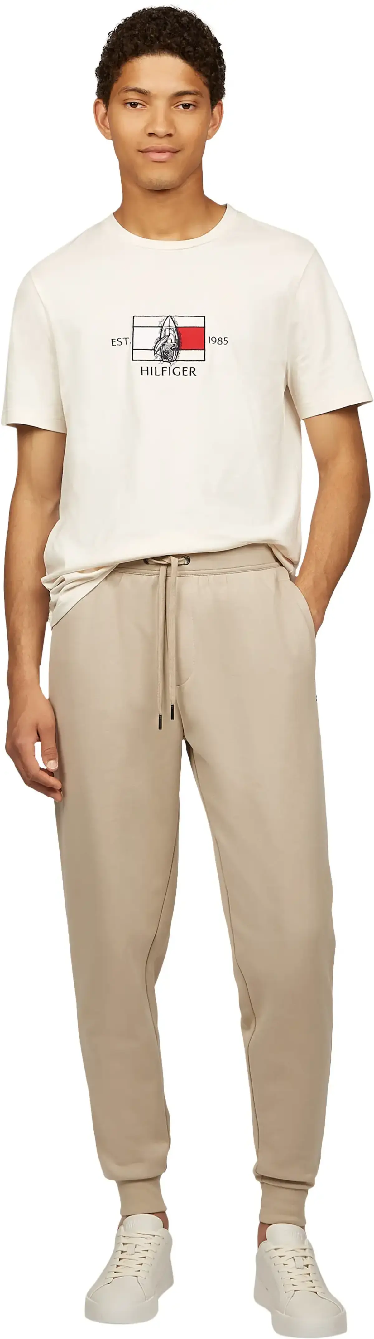 Tommy Hilfiger ESSENTIAL INTECHNO S, RBT Bej Erkek Eşofman Altı