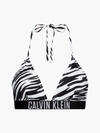 Calvin Klein FIXED TRIANGLE-RP-PR Kadın Siyah Bikini Üstü