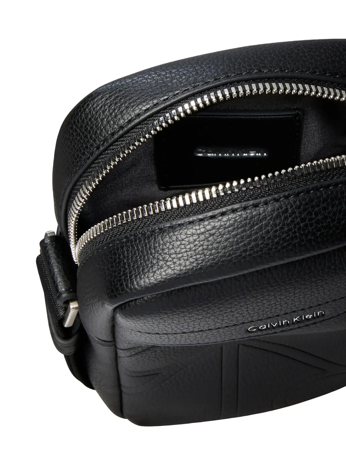 Calvin Klein EMBLEM AOP EMBOSS Siyah Erkek Çapraz Çanta