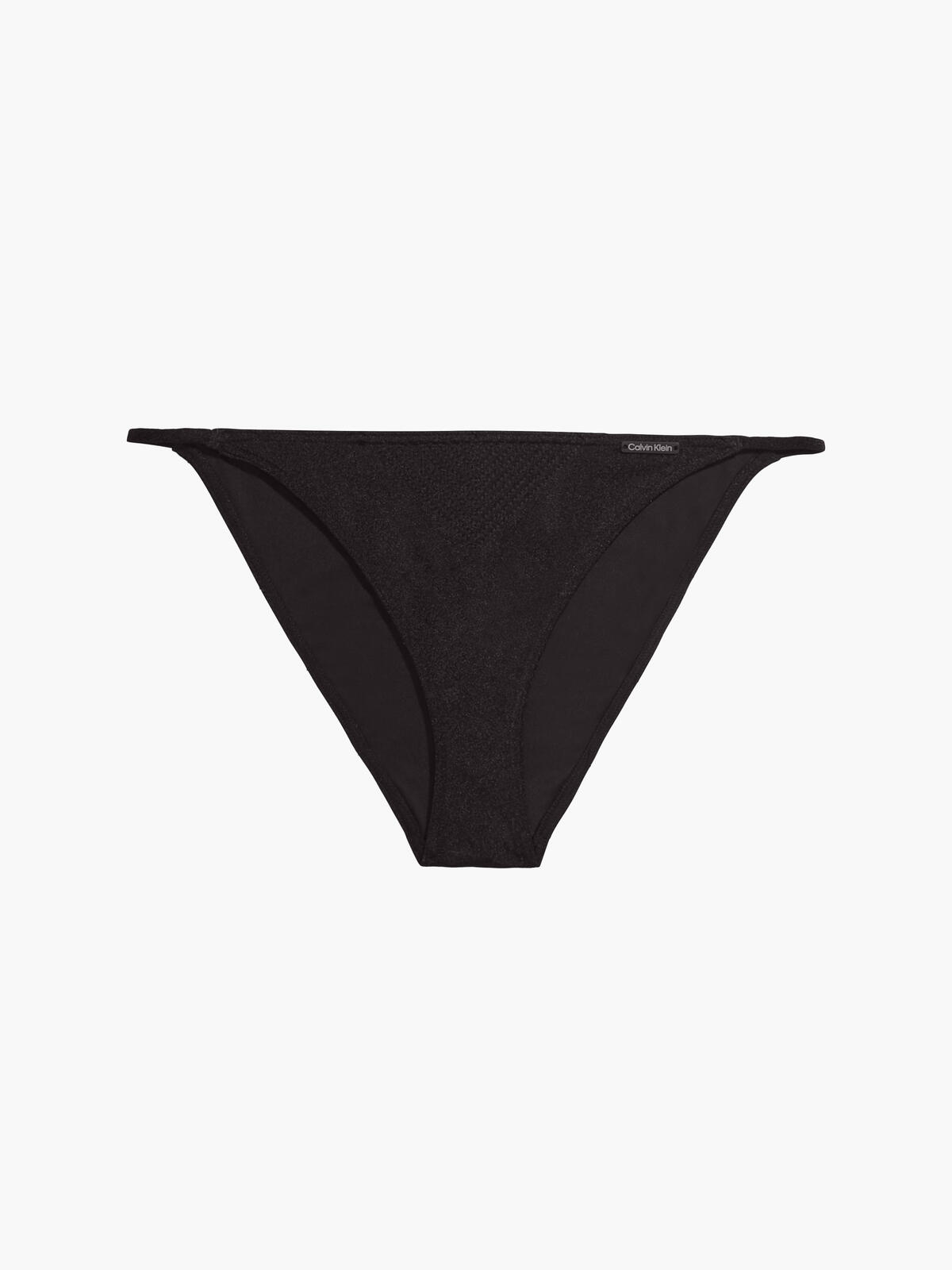 Calvin Klein STRING SIDE TIE Kadın Siyah Bikini Altı