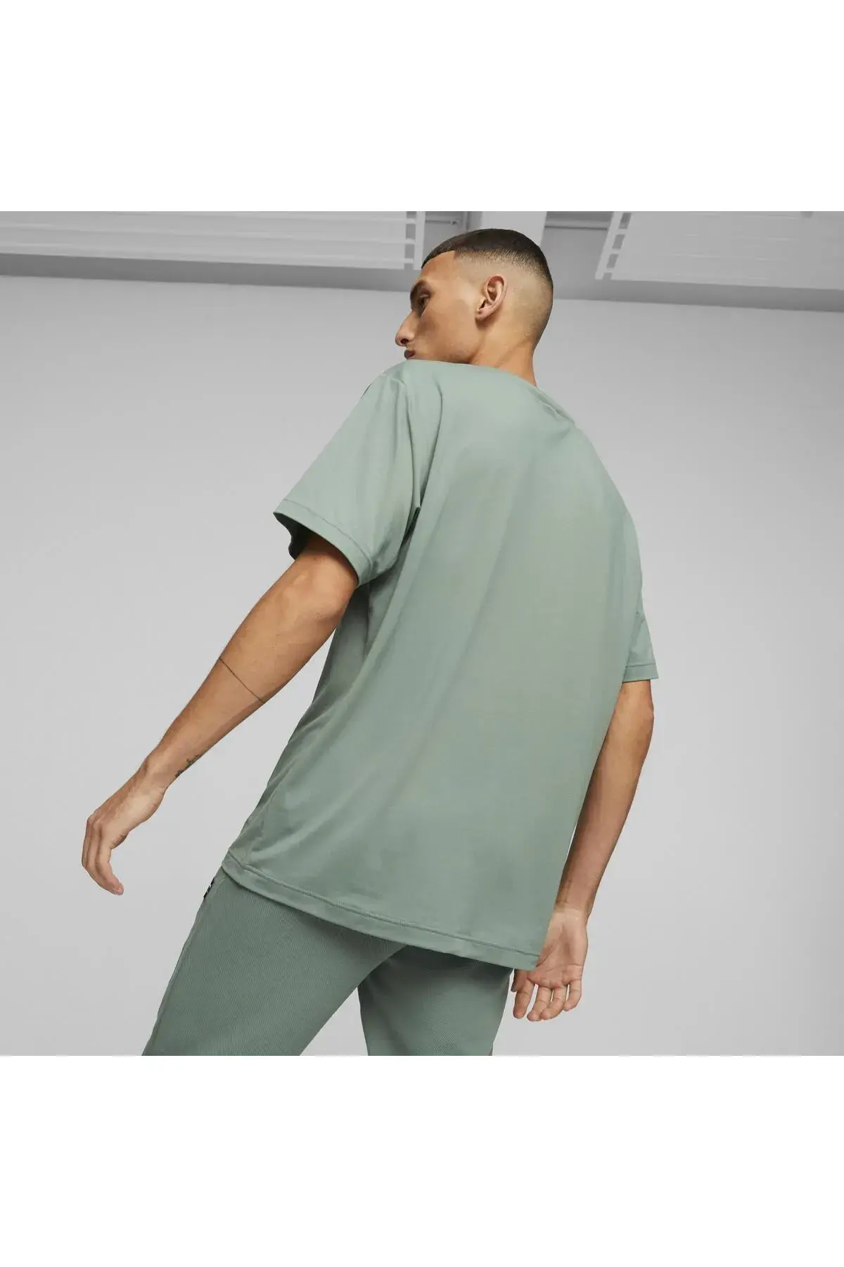 Puma MAPF1 Cloudspun Tee Yeşil Erkek T-Shirt