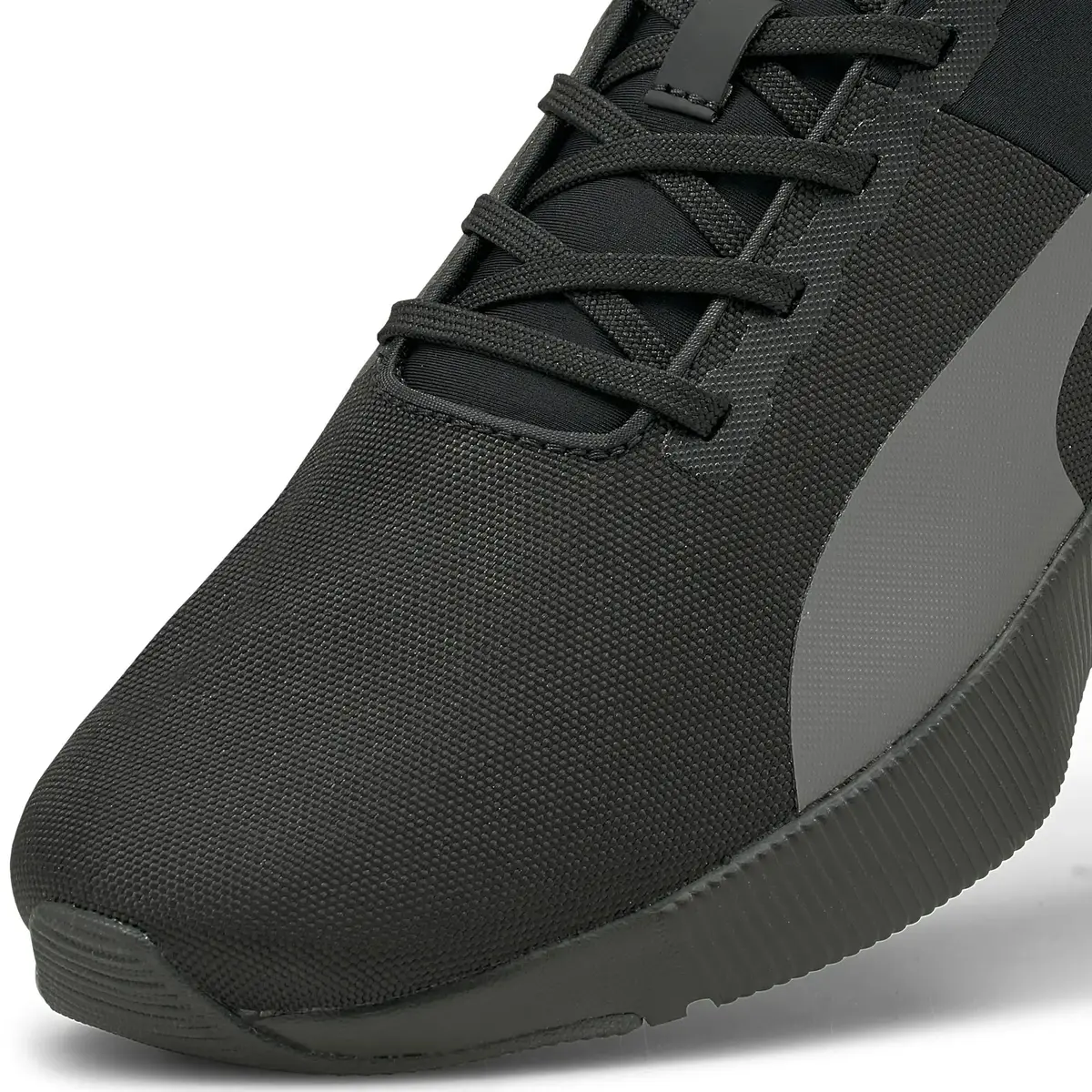 Puma FLYER Runner Mesh Erkek Siyah Yürüyüş Ayakkabısı