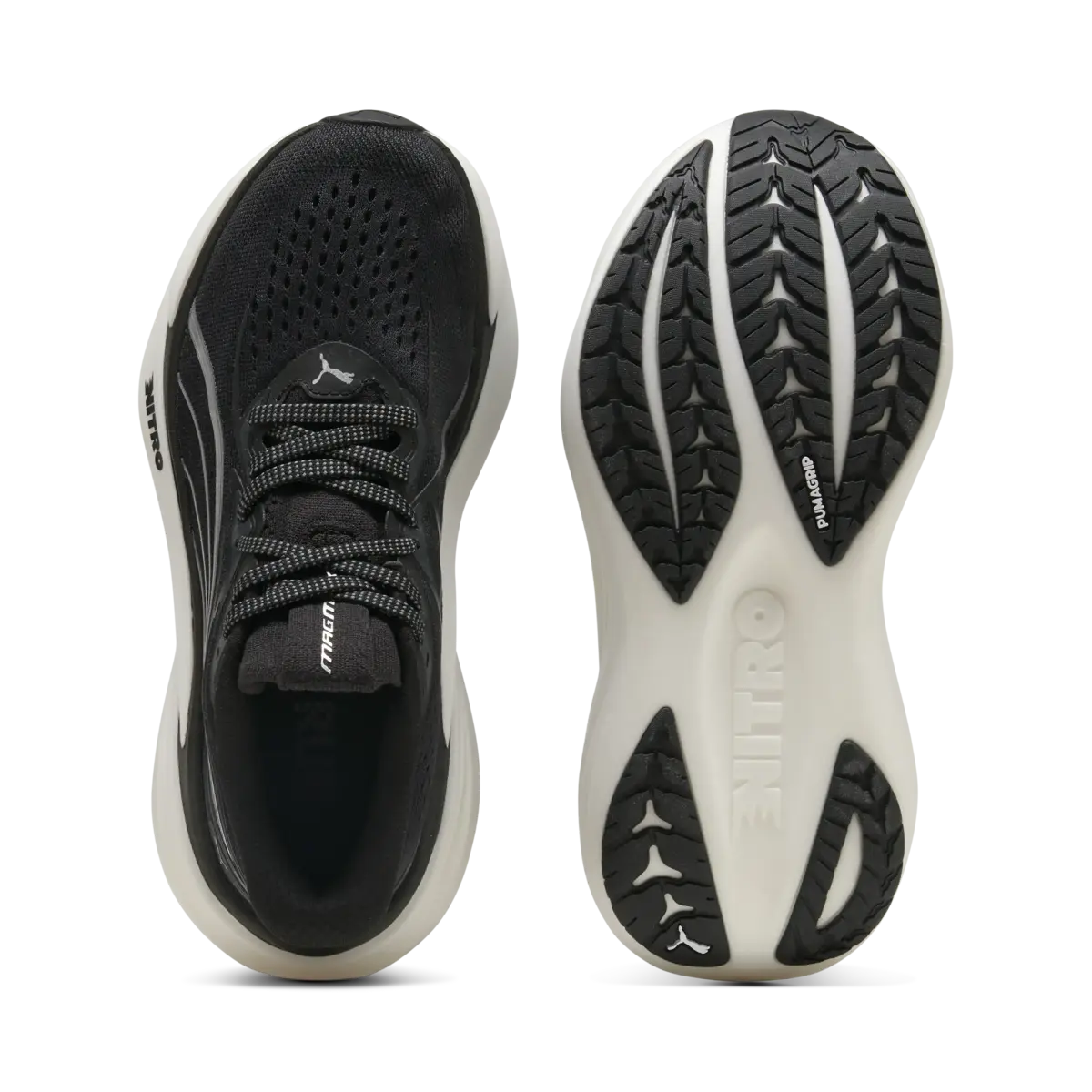 PUMA MagMax NITRO 2 Wns Siyah Kadın Yürüyüş ve Koşu Ayakkabısı