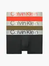 Calvin Klein LOW RISE TRUNK 3PK Erkek Siyah Boxer Set