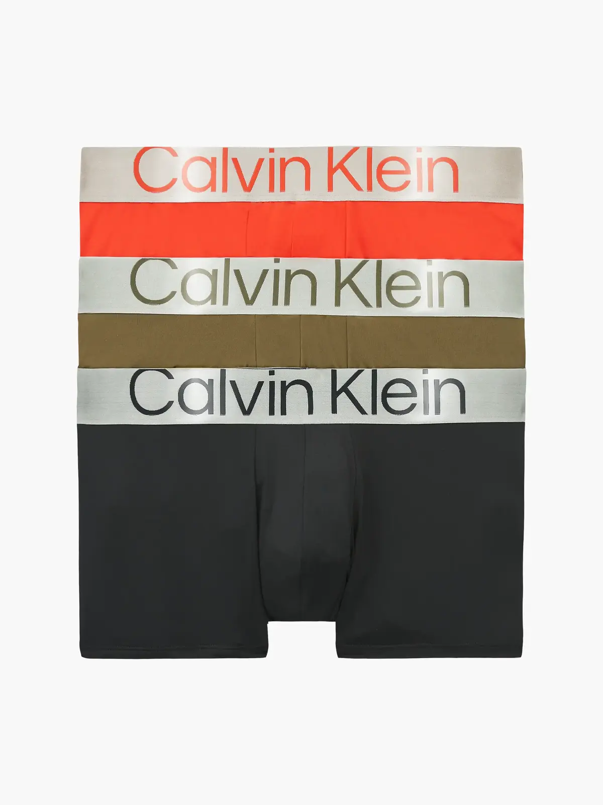 Calvin Klein LOW RISE TRUNK 3PK Erkek Siyah Boxer Set