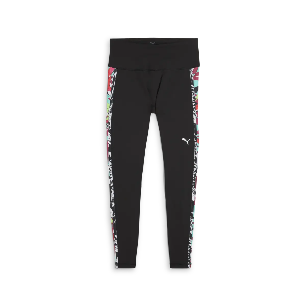 PUMA TROPICAL AOP HW 7/8 TIGHT Siyah Kadın Tayt