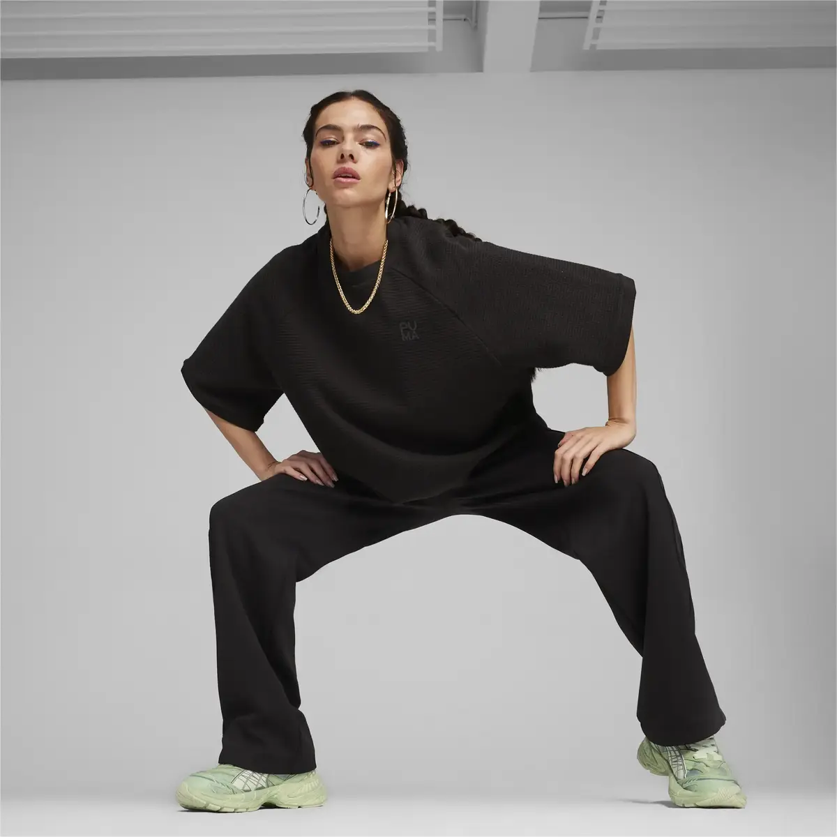 Puma INFUSE Relaxed Tee Siyah Kadın T-Shirt