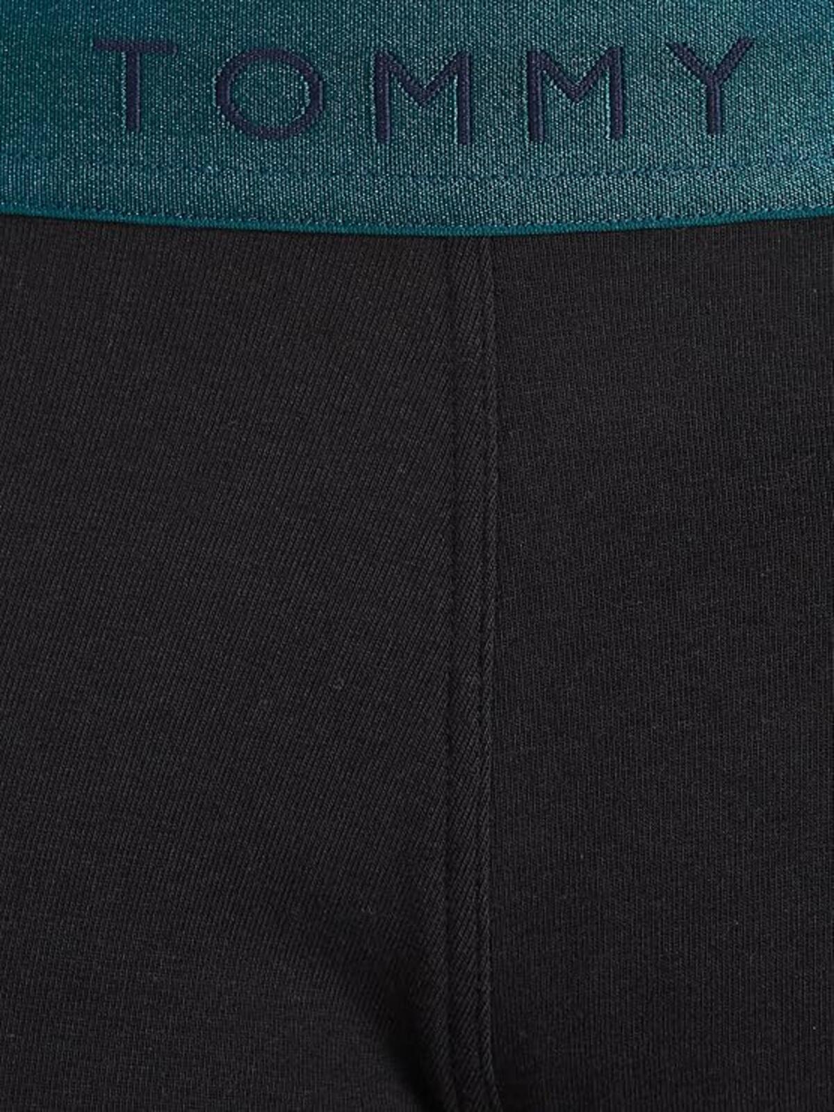 Tommy Hilfiger 3P TRUNK SHINE WB, 0YZ Siyah 3'lü Erkek Boxer