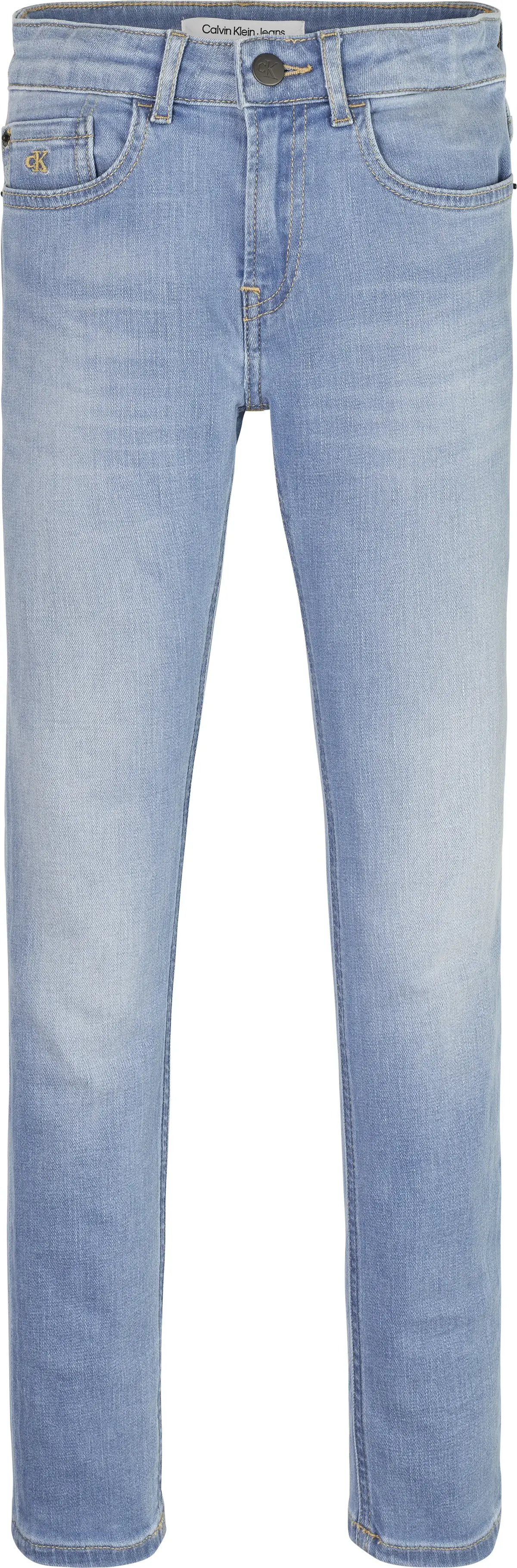 Calvin Klein SKINNY ESS L BLUE Erkek Mavi Kot Pantolon