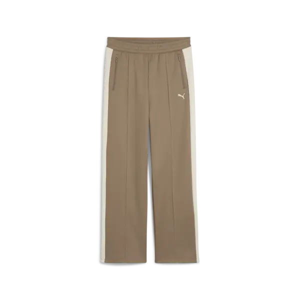 PUMA T7 ALWAYS ON Straight Pants Kadın Kahverengi Eşofman Alt