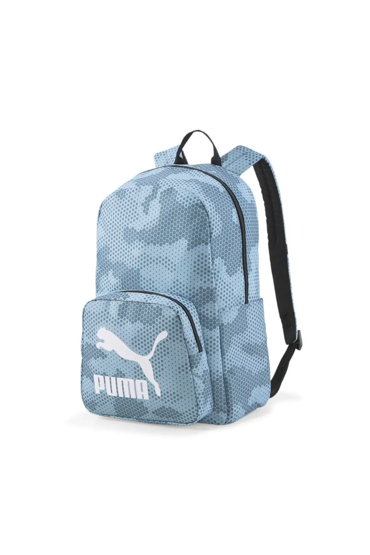 Puma Originals Kamuflaf Desenli Mavi Sırt Çantası
