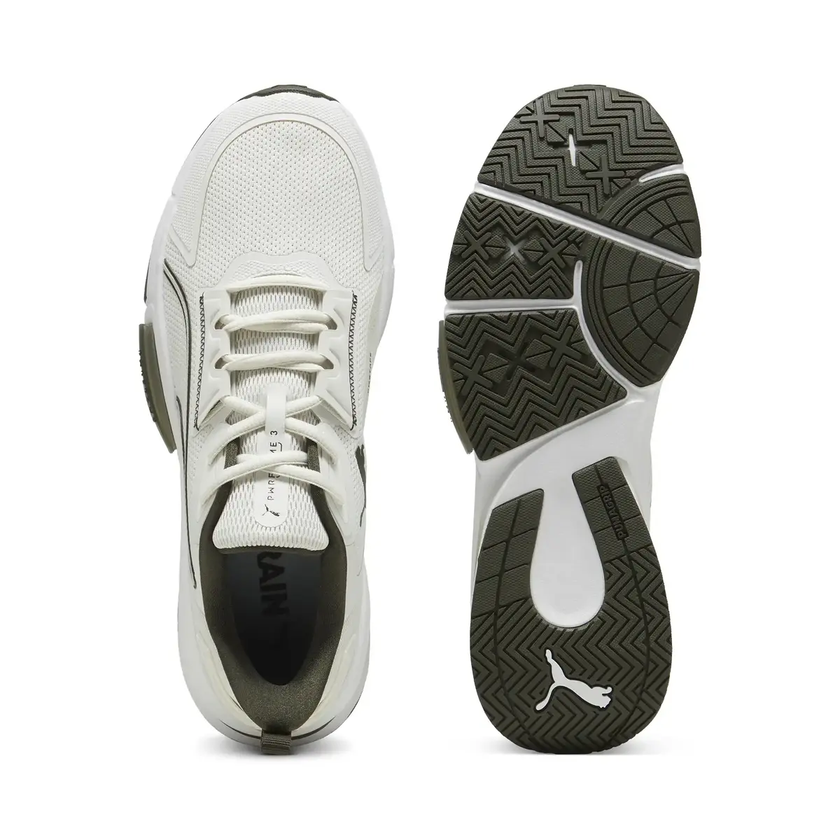 Puma PWRFrame TR 3 Beyaz Erkek Yürüyüş ve Koşu Ayakkabısı
