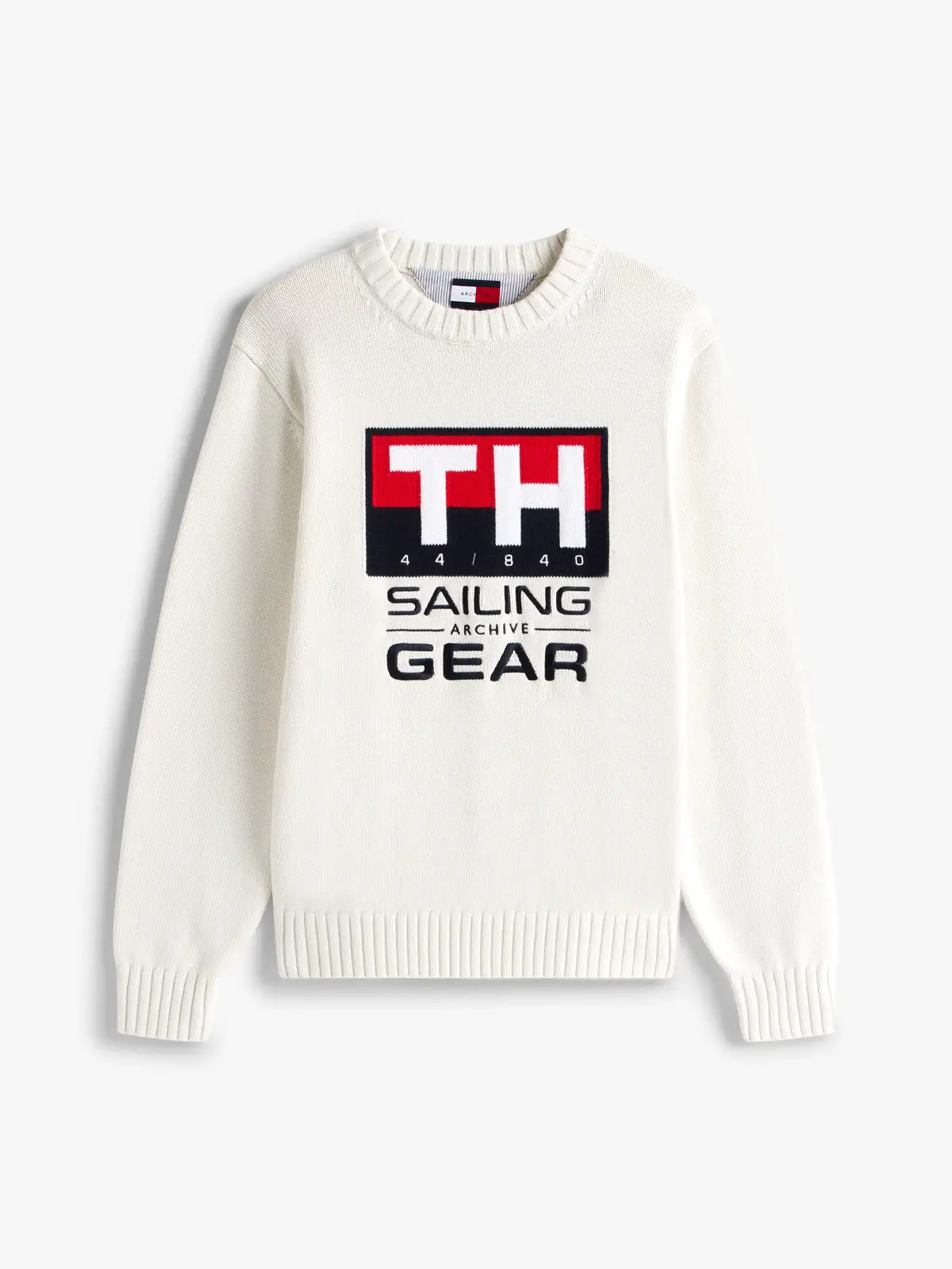 Tommy Hilfiger GI SAILING CREWNECK, YBI Krem Erkek Sweatshirt
