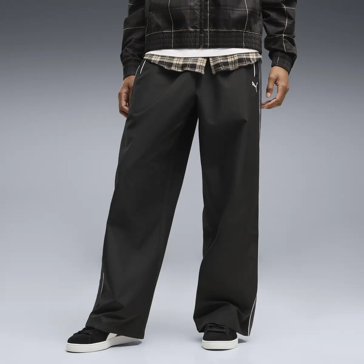 PUMA T7 Oversized Track Pant Siyah Erkek Eşofman Altı