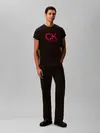 Calvin Klein SS 30S EU CK CALVIN, UB1 Siyah Erkek T-Shirt
