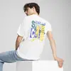 Puma GRAPHICS Sports Club Tee Beyaz Erkek T-Shirt