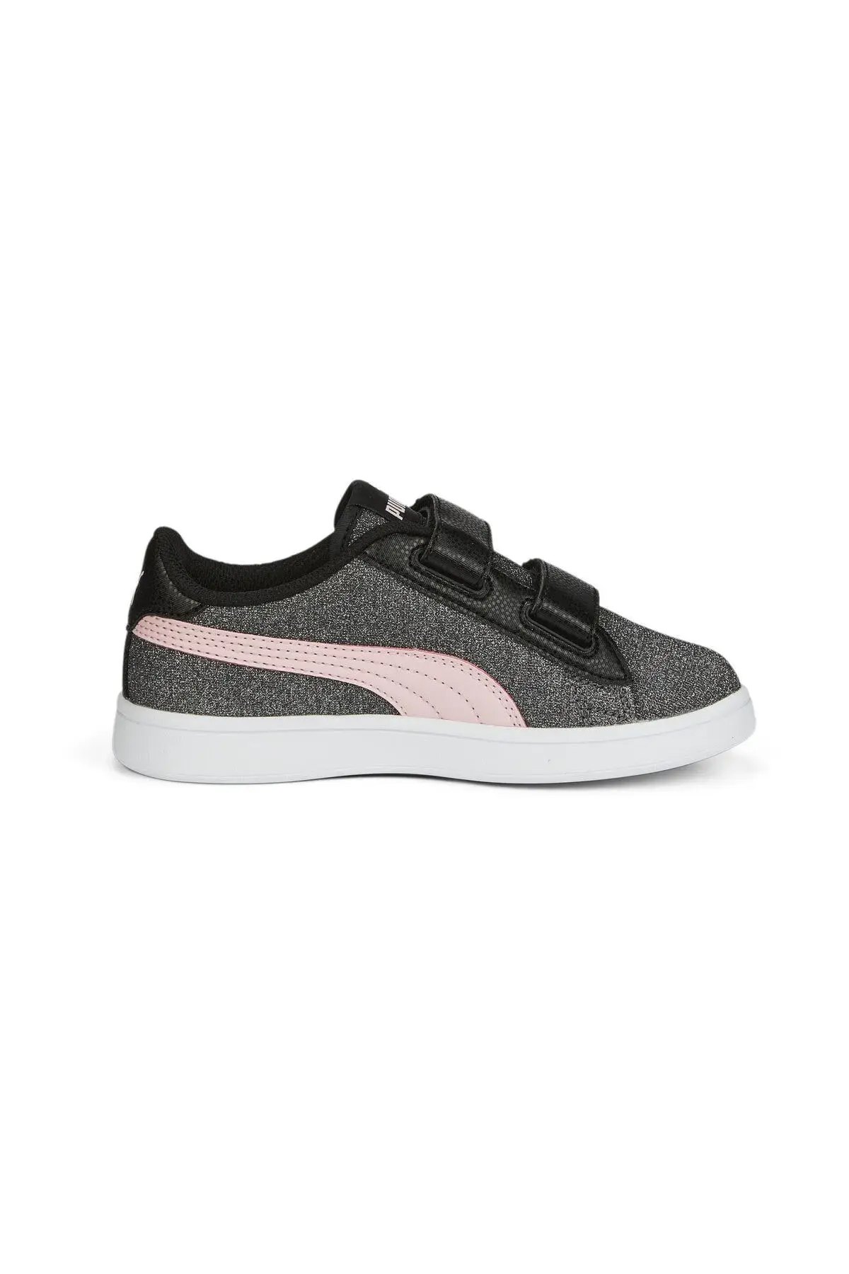 Puma Smash V2 Glitz Glam V Ps Siyah Kız Çocuk Günlük Spor Ayakkabı