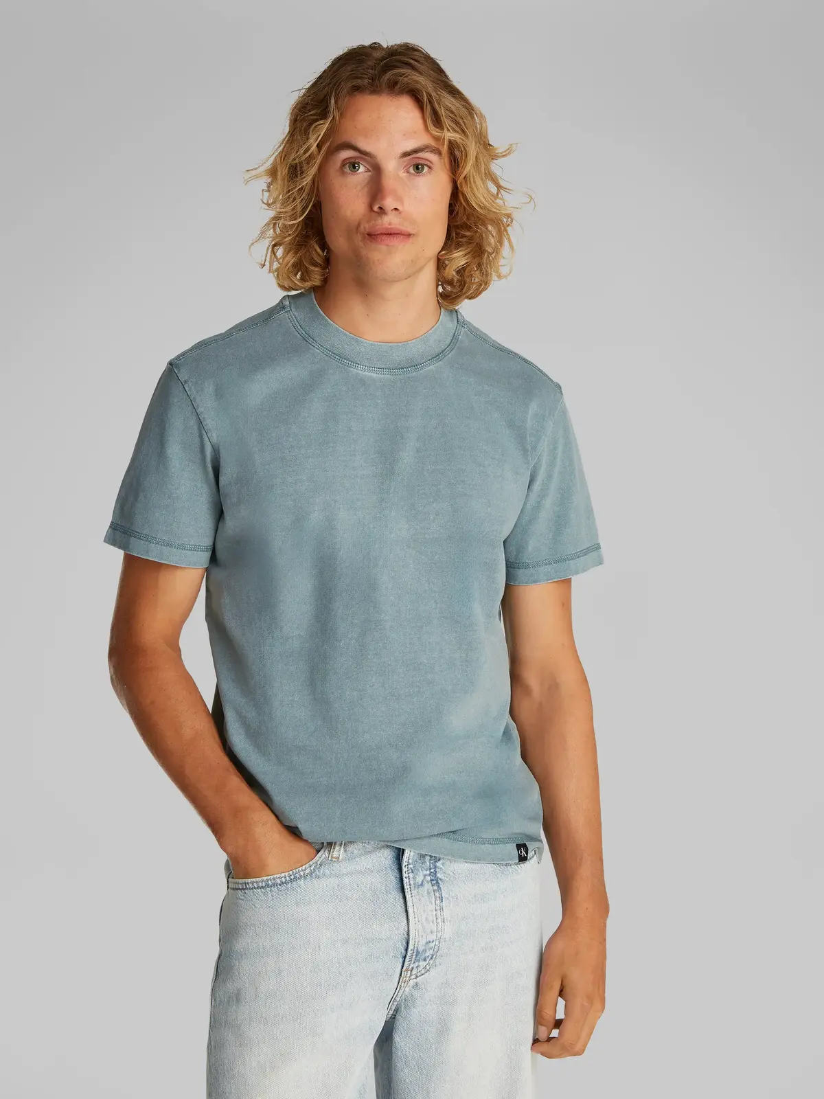 GARMENT DYE TEE, CKM