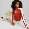 Puma T7 Cropped Slim Ls Tee Kırmızı Kadın T-Shirt