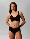 Calvin Klein LIGHTLY LINED BRALET Siyah Hafif Astarlı Bralet