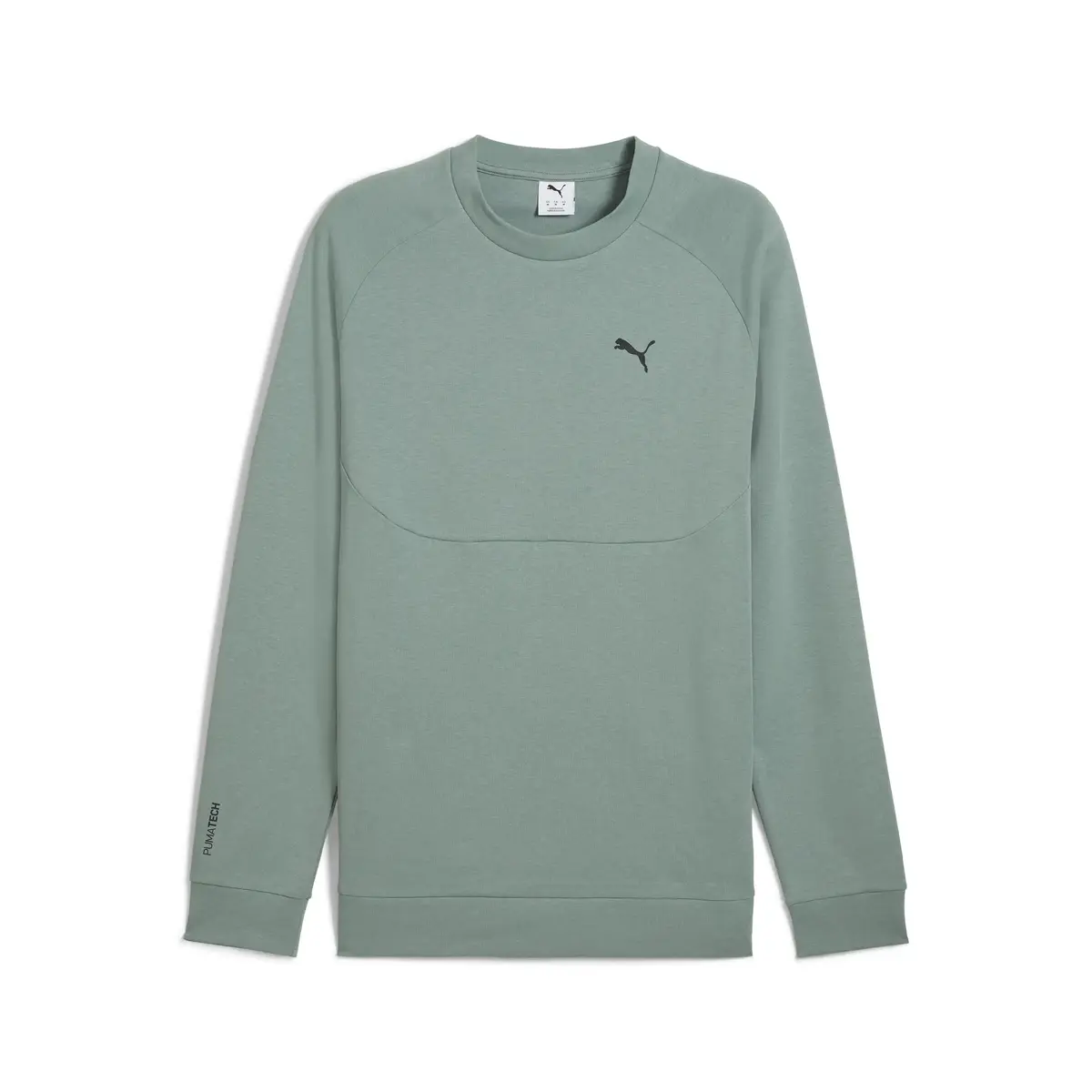 PUMATECH Crew Yeşil Erkek Sweatshirt