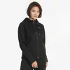 Puma Evostripe Full-Zip Hoodie Siyah Kadın Fermuarlı Hoodie