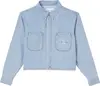 Calvin Klein CROPPED DAD DENIM SH Kadın Mavi Gömlek