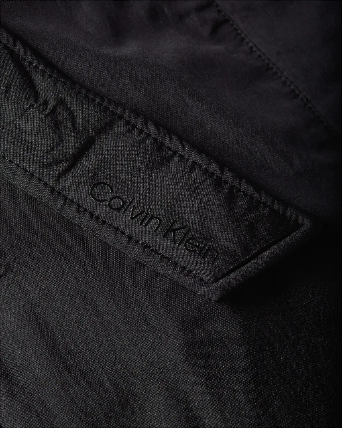 Calvin Klein RECYCLED DOWN WRAP P Kadın Siyah Şişme Mont