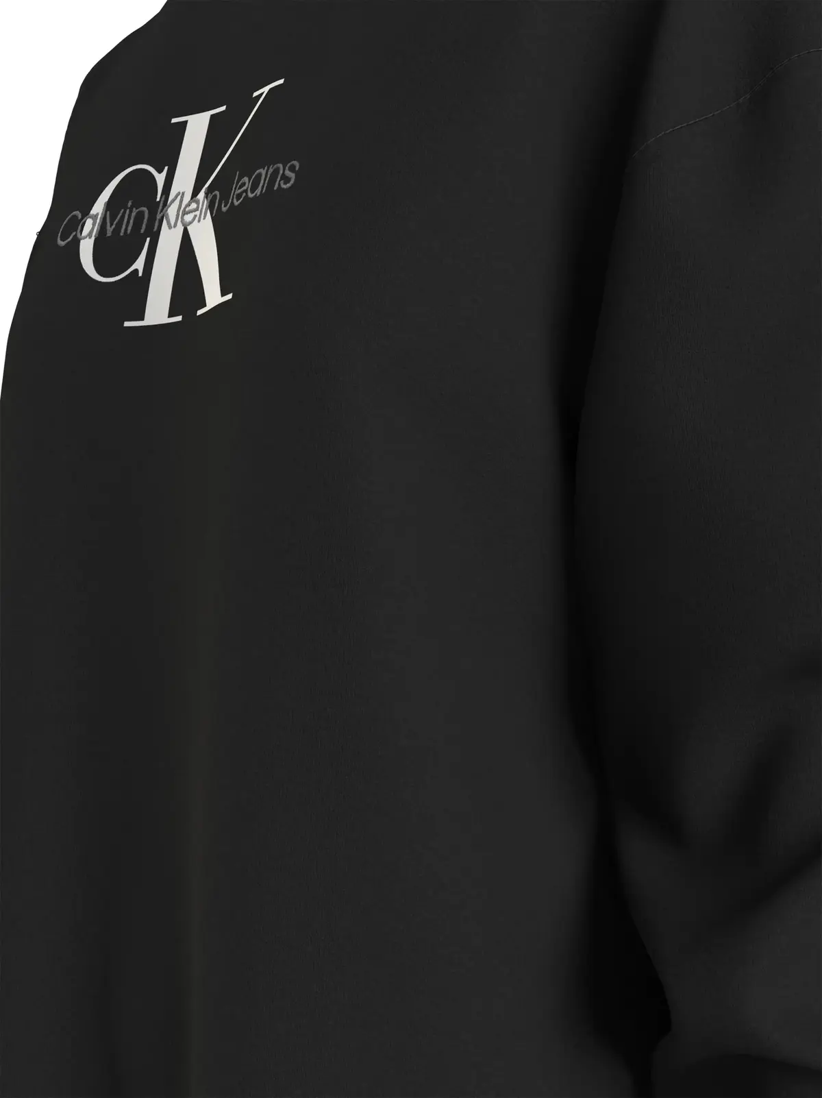 Calvin Klein MONOLOGO ROLL NECK D Kadın Siyah Elbise