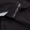 Calvin Klein INSTITUTIONAL COLLAR Erkek Siyah Polo T-Shirt