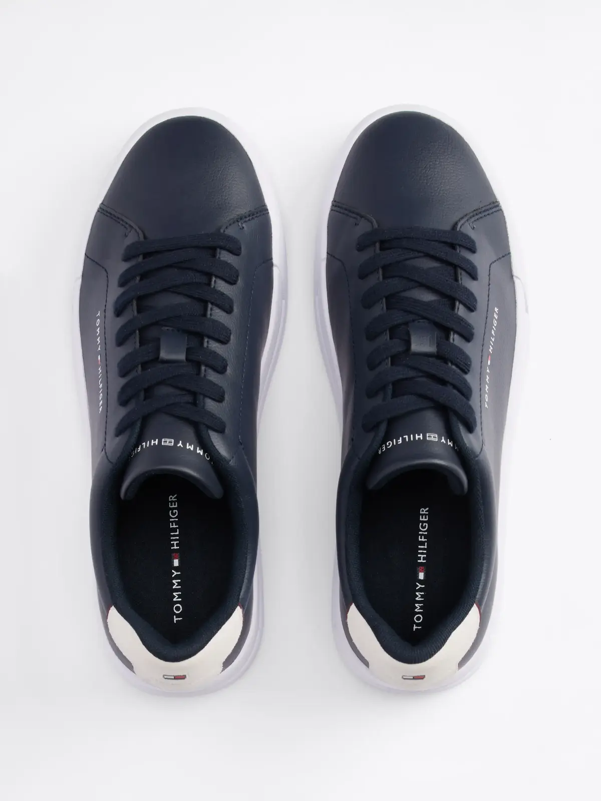 Tommy Hilfiger TH COURT LTH DETAIL, DW5 Siyah Erkek Spor Ayakkabı & Sneaker