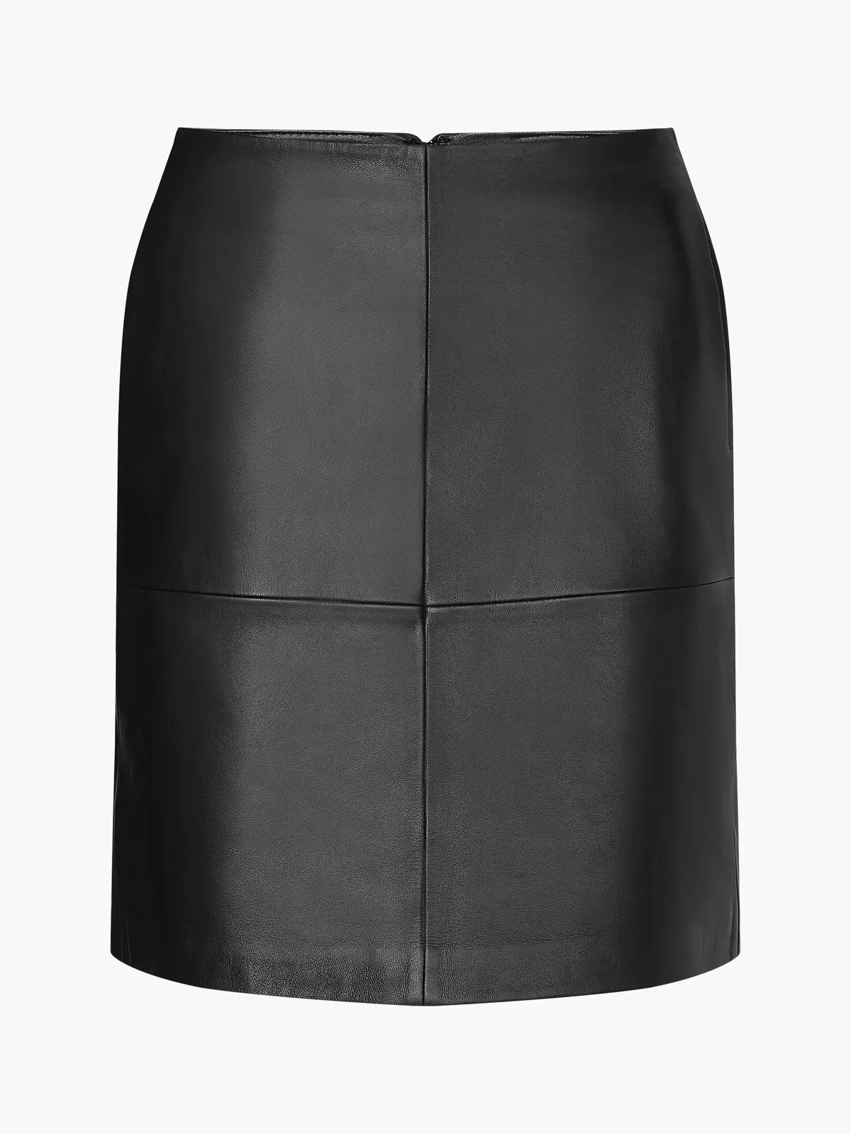 Calvin Klein ESSENTIAL LEATHER MI Kadın Siyah Etek