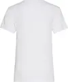 Calvin Klein CORE MGM LOGO REGULA Kadın Beyaz T-Shirt