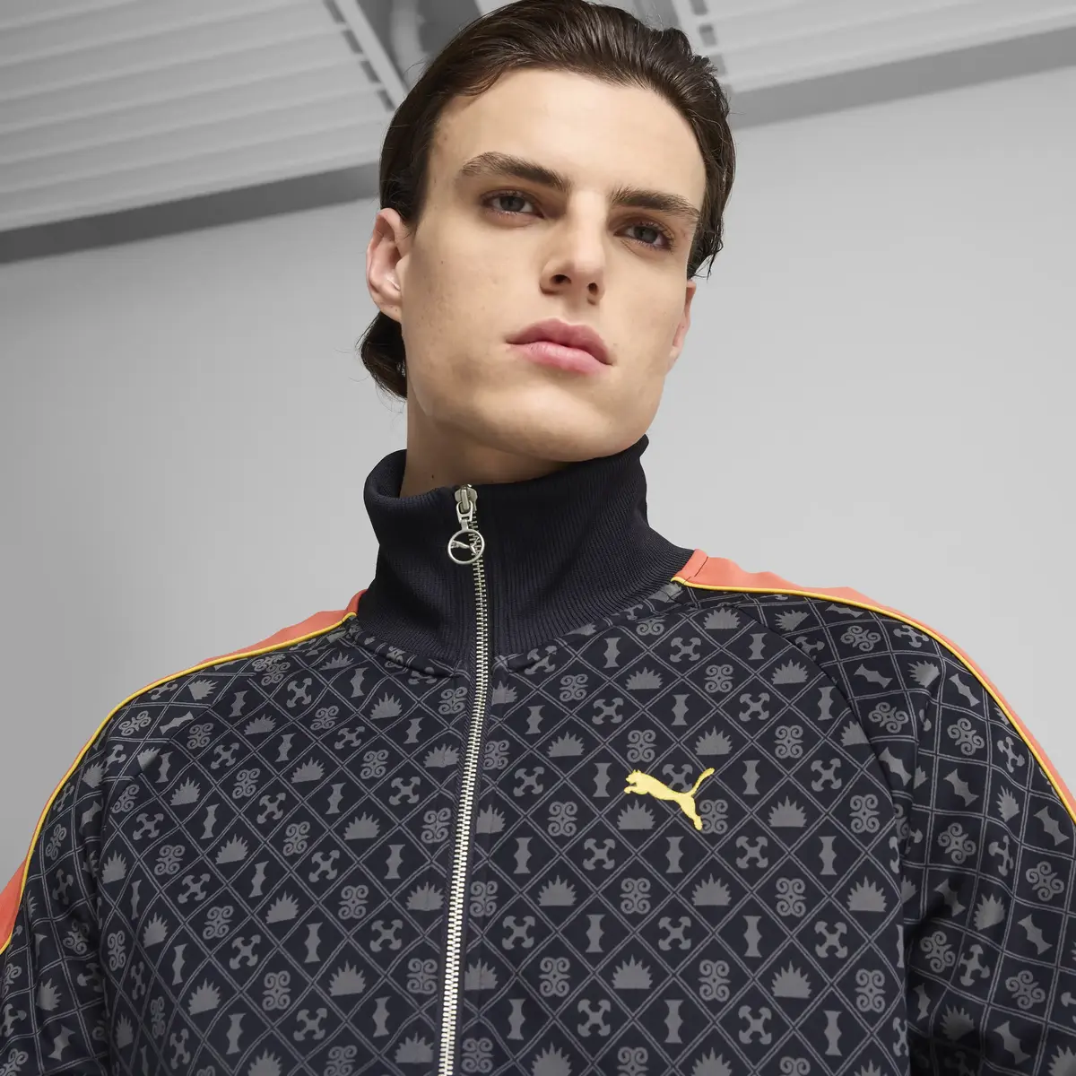 PUMA T7 Track Jacket Lacivert Erkek Ceket