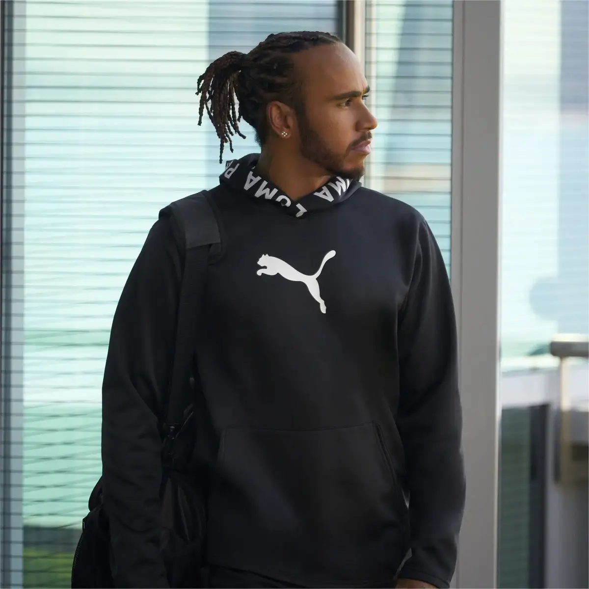Puma TRAIN PWR FLEECE HOODIE Siyah Erkek Hoodie