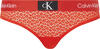 Calvin Klein MODERN THONG Kadın Kırmızı Tanga