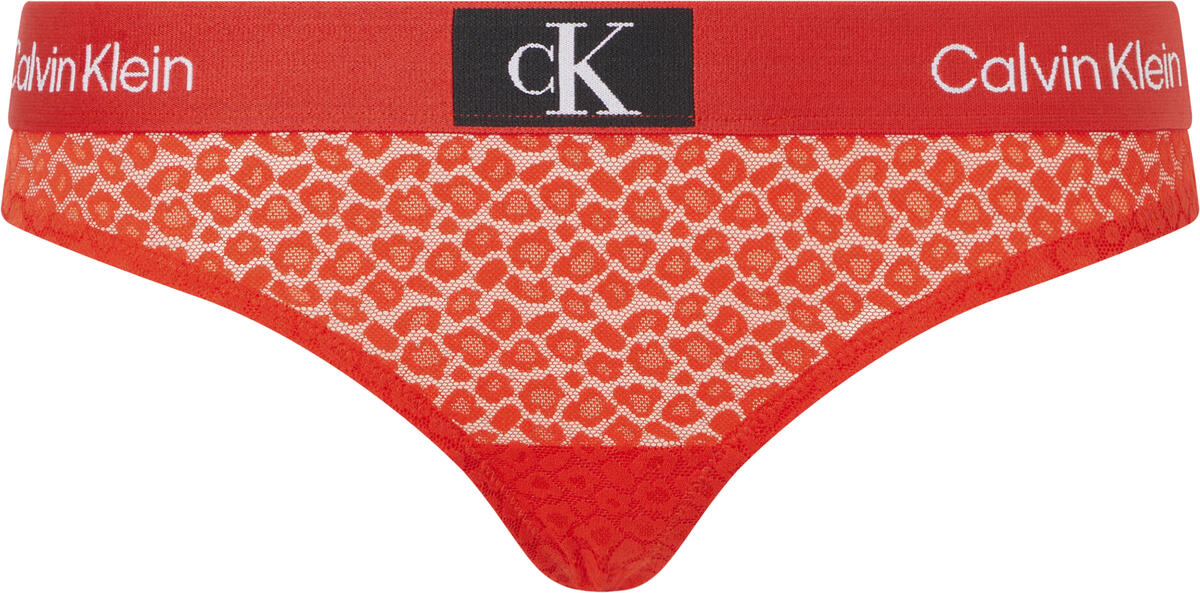 Calvin Klein MODERN THONG Kadın Kırmızı Tanga