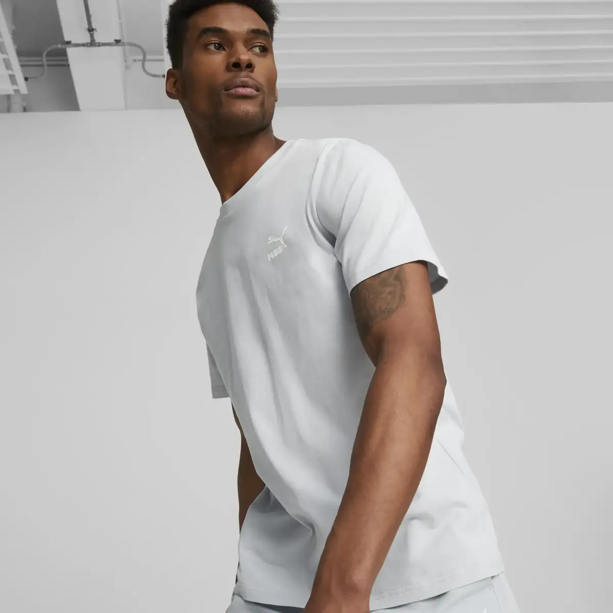 Puma Classics Small Logo Tee Siyah Erkek T-shirt