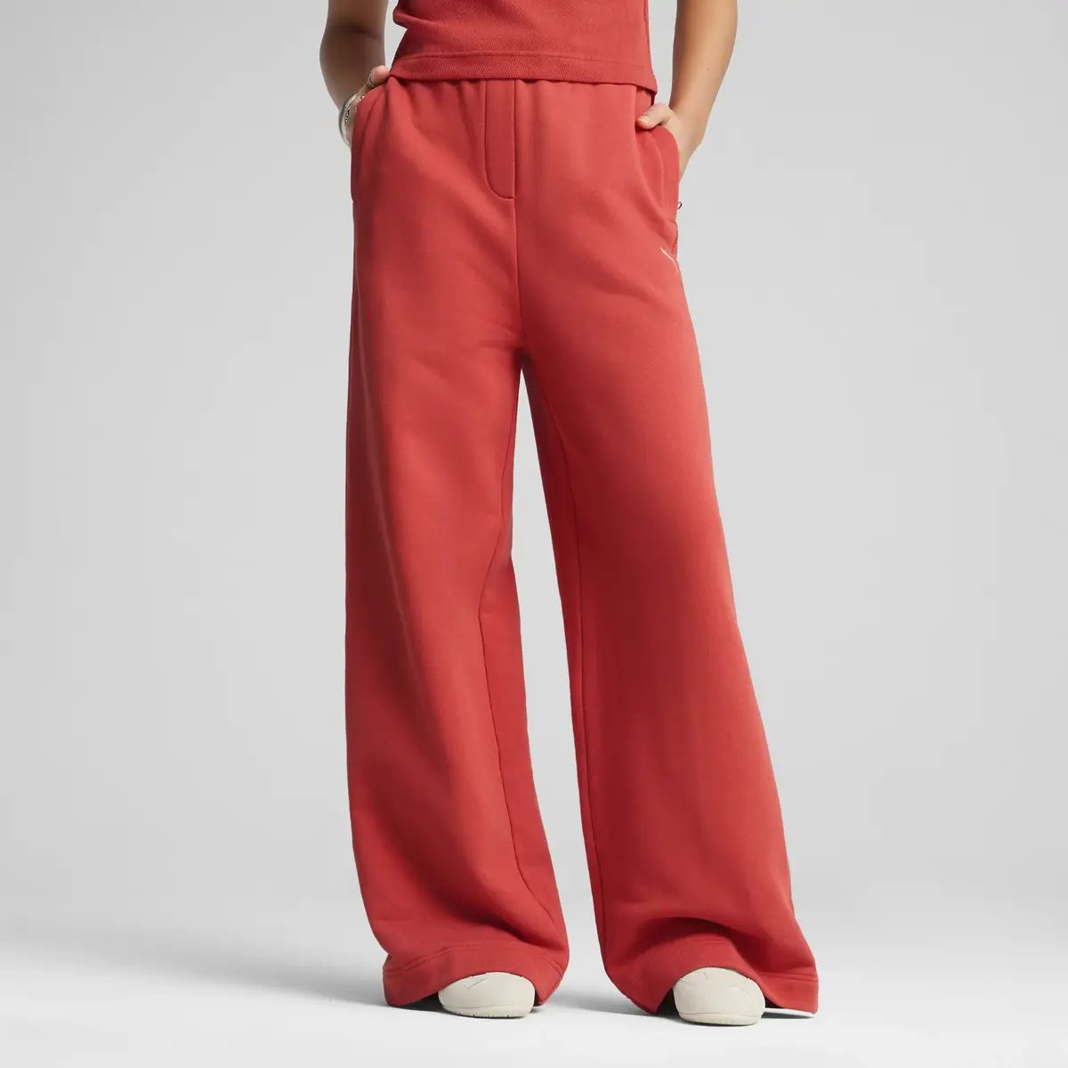 PUMA PREMIUM ESS Sweatpants Kırmızı Kadın Eşofman Altı