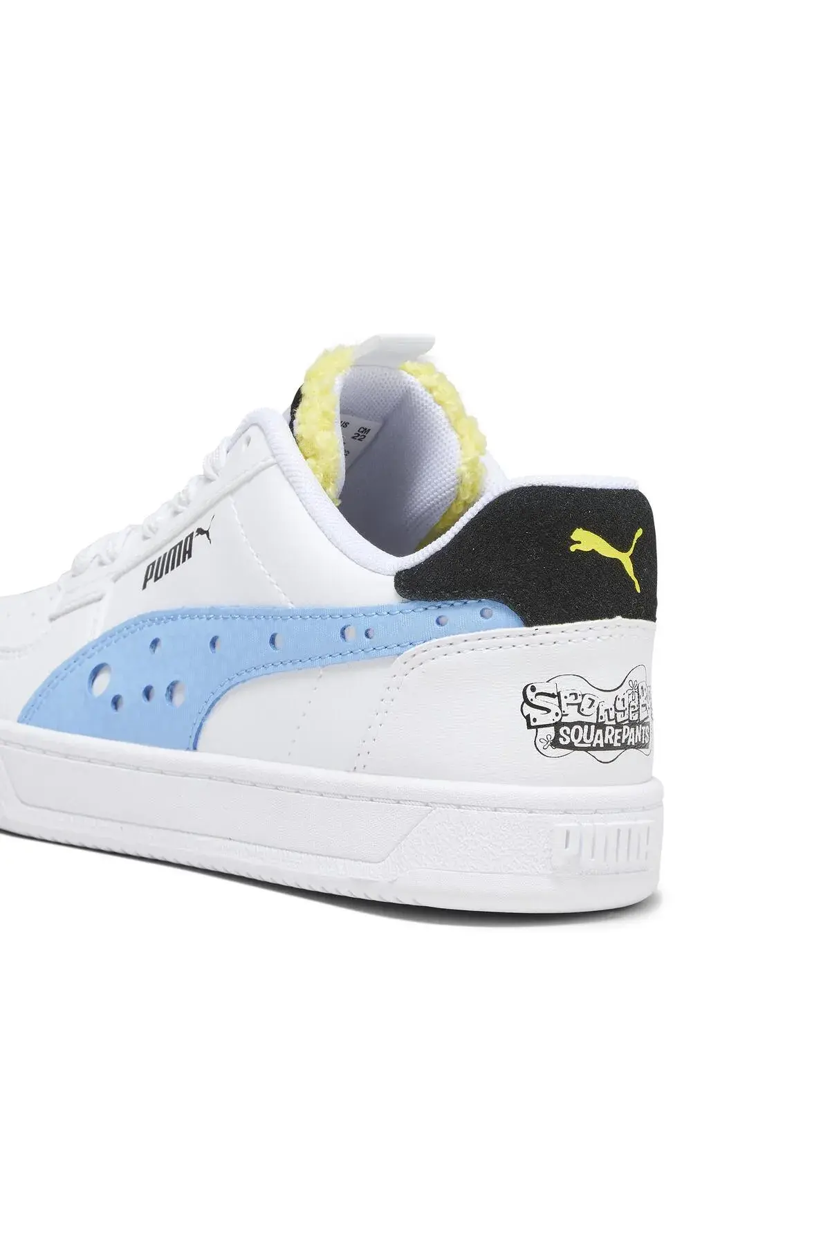 Puma Caven 2.0 Spongebob Jr Beyaz Kadın Günlük Spor Ayakkabı