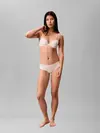 Calvin Klein PUSH UP PLUNGE Krem Destekli Dekolte Sütyeni
