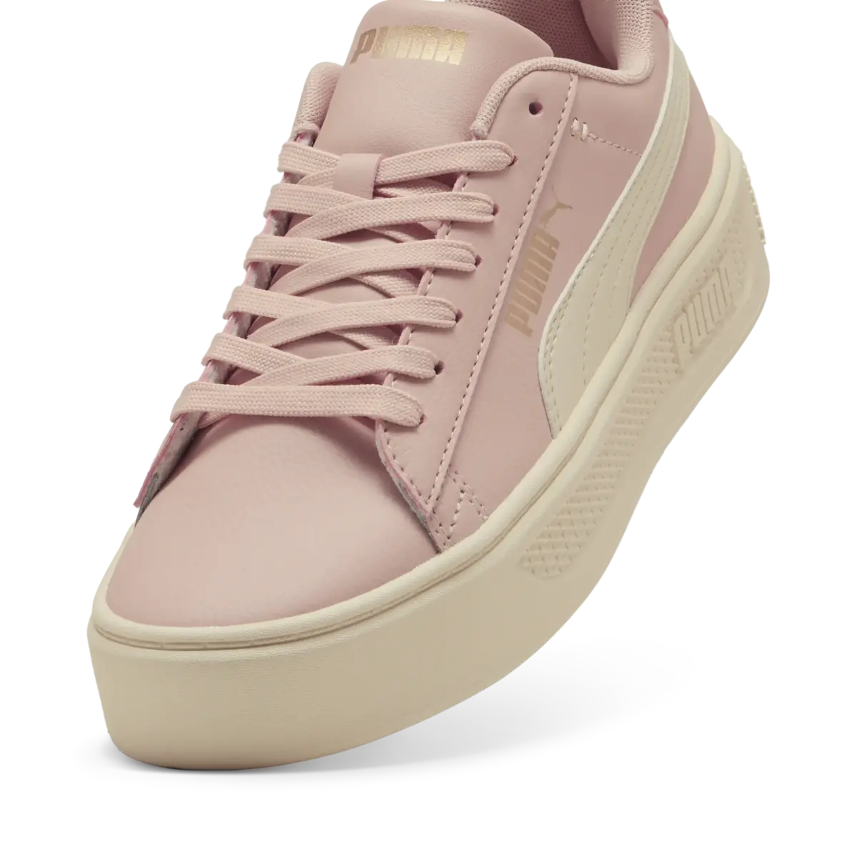 Puma Smash Platform v3 Pembe Kadın Spor Ayakkabı & Sneaker