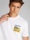 LOGO FADE BOX TEE, YAF