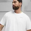 Puma RUN FAVORITE SS GRAPHIC TEE M Beyaz Erkek T-Shirt