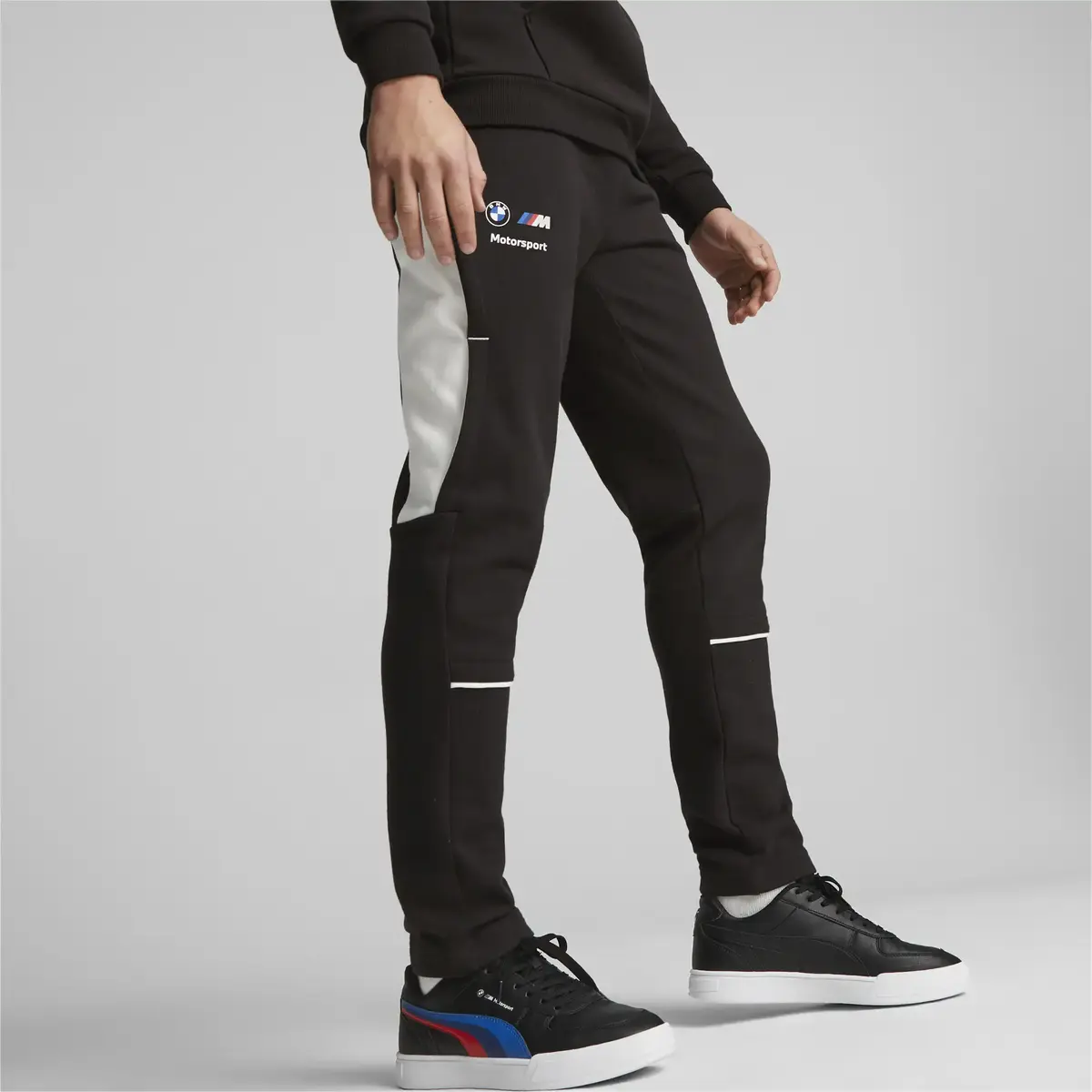 Puma BMW MMS Sweat Pants Slim Erkek Siyah Eşofman Altı